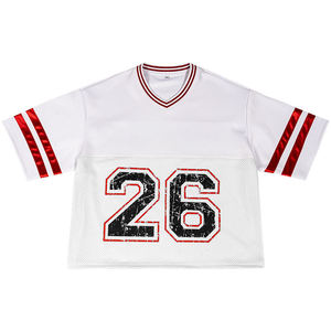 Camisetas Deportivas Personalizadas para Hombre, de Secado Rápido, Estilo Holgado, para Fútbol, Baloncesto, Malla Transpirable - Product Image 1