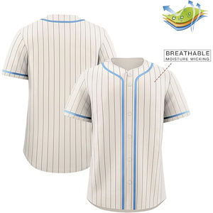 Maillots de baseball de niveau élite en polyester premium avec canaux de ventilation stratégiques pour une meilleure évacuation de la transpiration - Product Image 6