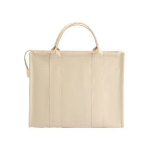 Bolso de lona reciclado de alta calidad OEM ODM para mujer, nuevo bolso de algodón a la moda, promoción ecológica, MOQ bajo directo de fábrica - Product Image 2