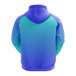 Sweat-shirt à capuche vert pour homme, manches raglan, couleur unie, avec poches, coupe décontractée, idéal pour l'automne - Product Image 6