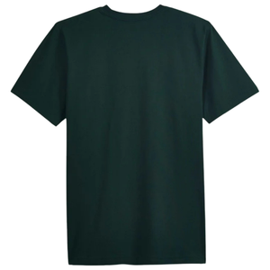 เสื้อยืดผู้ชายไซส์ใหญ่ สีเขียวฟอเรสต์ ผ้าฝ้ายพรีเมียม คอกลม แขนสั้น สไตล์ลำลอง ทนทาน ใส่ได้ทุกวัน - Product Image 2