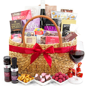 Decorative Bamboo Gift <b>Basket</b> Natural Material for Retail <b>Display</b> - Product Image 4