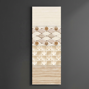 20x30cm arte rústico esmaltado blanco y negro a cuadros 200x300mm cocina y baño azulejos de pared esmaltados digitales de cerámica en Foshan - Product Image 2