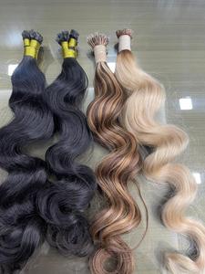 Extensiones de cabello humano ondulado, suaves y con textura natural, proveedor mayorista de cabello Remy, proveedor de cabello a granel, paquete ecológico ligero y natural. - Product Image 3