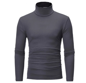 Ropa interior térmica para hombre, camisa de manga larga con cuello alto, ajustada y delgada, para otoño e invierno - Product Image 5