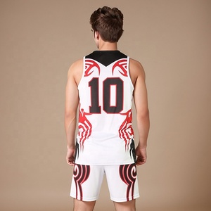 Maillots de basketball personnalisés professionnels pour adultes, ensembles sans manches, vierges, pour universités, séchage rapide, respirants, antibactériens, grandes tailles - Product Image 3