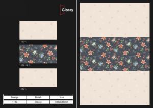 กระเบื้องเซรามิกผนังแบบสะท้อนแสงพรีเมียม ขนาด 30x60 ซม. 300x600 มม. สำหรับตกแต่งภายในห้องน้ำและห้องครัวอย่างมีสไตล์ - Product Image 5