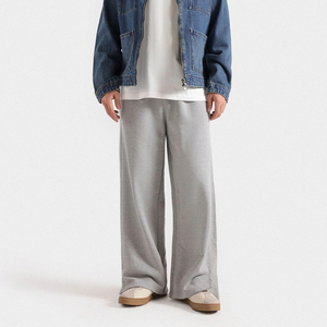 Men's Casual Sweatpants Custom Striped Side Heavyweight <b>Polyester</b> <b>Jogger</b> Sweat Pants Baggy Sports Loose Fit Drawstring Closure - Product Image 1