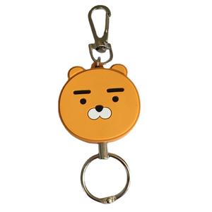 Porte-badge rétractable en PVC écologique de haute qualité 600 mm, forme et couleur personnalisables, boucle de traction créative pour porte-carte d'identité - Product Image 1