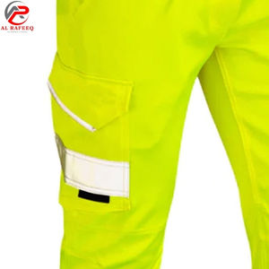 Pantalon de travail haute visibilité unisexe entièrement personnalisé de haute qualité, respirant, multi-poches, pantalon cargo pour hommes - Product Image 3