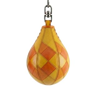 Balón de Boxeo de Cuero Blanco Premium, Resistente, Colgante, para Entrenamiento de Reflejos y Boxeo en Gimnasio - Product Image 4