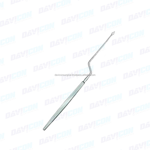 Aiguilles micro-auriculaires Lucae 18 cm (7 pouces) en acier inoxydable, instrument chirurgical ORL pour l'oreille - Product Image 3