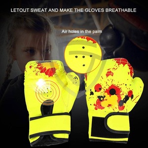 Nuevos Guantes de Boxeo MMA de Diseño Personalizado al por Mayor, de Alta Calidad, de Cuero PU Elástico, Impermeables, con Cierre de Gancho y Bucle, Unisex - Product Image 4