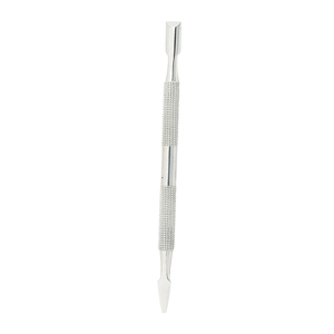 Empujador de Cutículas de Acero Inoxidable, Raspador de Doble Punta, Limpiador Tipo Cuchara, Herramienta de Manicura con Acabado Espejo, Fabricante Mayorista - Product Image 1
