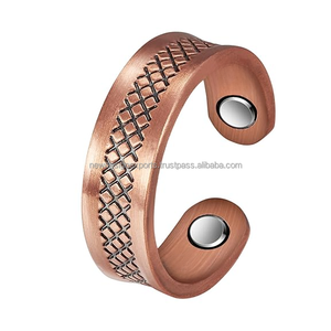 Joyería Devocional Bio Magnética al por Mayor • Banda Unisex Ajustable con Diseño Trenzado Entrecruzado - Product Image 3