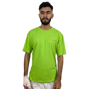 Camiseta de algodón 100% de calidad de marca para hombre, camisetas con cuello redondo y diseño a la moda, camisetas ajustadas de color liso, camisetas de manga corta para hombre - Product Image 1