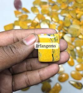 Cabujón de Jaspe Abeja Real 100% Natural, Gema Suelta Hecha a Mano de Alta Calidad para Joyería, Lote de Gemas de Cristal de Jaspe - Product Image 2