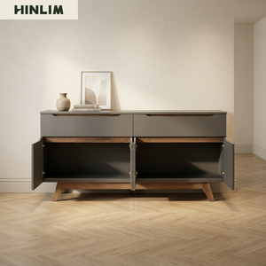 Modern Classic Laminated Board <b>Sideboard</b> <b>Storage</b> Cabinet for Dining Room Furniture - Product Image 2