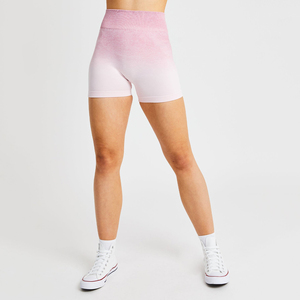 Shorts de compression pour femmes, OEM, vente en gros, sexy, doux, moulants, couleur unie, respirants, avec élasticité - Product Image 1