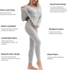 Leggings noirs taille haute pour femme, coupe slim, en coton tricoté, hiver, décontracté, couleur unie, respirant, séchage rapide, thermique, vintage, court - Product Image 2