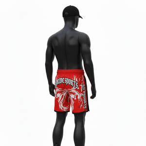 Pantalones Cortos de Entrenamiento de Karate y MMA Unisex, Diseño Sublimado Personalizado, Tela Transpirable de Secado Rápido, Proveedor OEM - Product Image 5