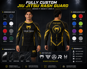 Camiseta de compresión de manga larga para MMA personalizada al por mayor, uniforme de entrenamiento sin kimono, sublimado, para equipos, OEM, protección UV, para deportes. - Product Image 5