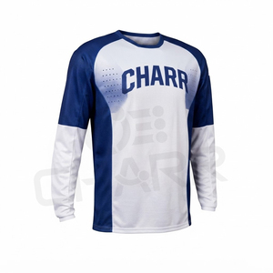 เสื้อเจอร์ซีย์ MX สไตล์ทันสมัยไม่ซ้ำใคร น้ำหนักเบา ระบายอากาศได้ดี แห้งเร็ว สวมใส่สบาย ชุดแข่งออฟโรด กันลม ดีไซน์สั่งทำพิเศษ - Product Image 4