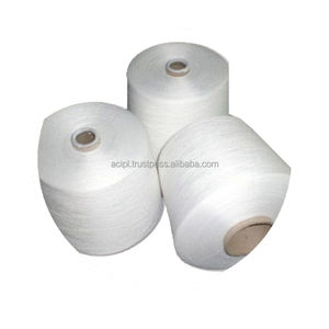 Hilo mezclado de algodón y poliéster 100% superventas Ne 30s/2 suave fuerte 65% poliéster 35% algodón peinado para tejer patrón crudo - Product Image 1