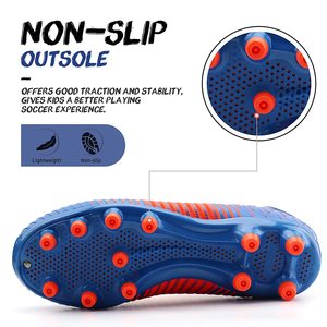 รองเท้าฟุตบอลแบบสวมได้ทั้งชายและหญิง สำหรับวิ่ง ออกกำลังกายกลางแจ้ง แข่งขันกรีฑา ฤดูใบไม้ผลิ เหมาะสำหรับการเล่นฟุตบอล - Product Image 2