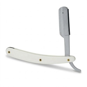 Rasoir manuel classique large pliable HRTS pour hommes, lame unique en acier inoxydable, couteau de sécurité pour le rasage, soin des cheveux et de la peau - Product Image 5