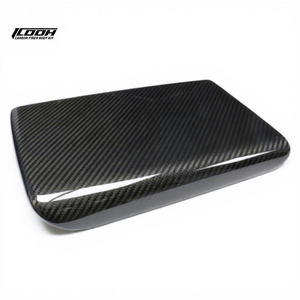 Kit carrosserie en fibre de carbone sèche ICOOH Racing, boîte d'accoudoir <span class=keywords><strong>centrale</strong></span> compatible avec <span class=keywords><strong>Tesla</strong></span> <span class=keywords><strong>Model</strong></span> 3 Y S <span class=keywords><strong>X</strong></span> - Product Image 1