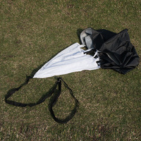 Cinturón de Entrenamiento con Resistencia Ajustable TSFI, Material de Poliuretano, Capacidad de Carga de 5 lb, para Uso Universal en Carreras