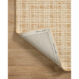 Tapis moderne à tissage plat rectangulaire beige en jute à motif treillis, écologique, pour salon, à poils fins - Product Image 5