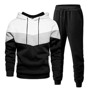 Ensemble de survêtement deux pièces pour hommes, tenue de sport athlétique pour fitness, jogging, entraînement en salle de sport, fournisseur en gros - Product Image 5
