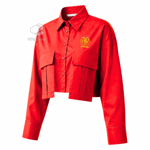 Chemise de bureau formelle pour femme NSPDK, chemise de travail professionnelle à manches longues boutonnée pour les réunions d'affaires et le port au bureau - Product Image 2