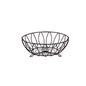Best Selling Black Color Metal <b>Wire</b> <b>Basket</b> for Kitchen & Living Room Tabletop Decoration Customized Size Shape - Product Image 1