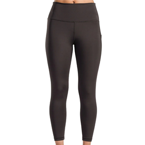 Leggings de cintura alta elásticos personalizados con efecto fruncido y realce de glúteos, espalda en V, impermeables, hasta el tobillo, para mujer, pantalones de yoga y gimnasio con cierre elástico en la cintura. - Product Image 1