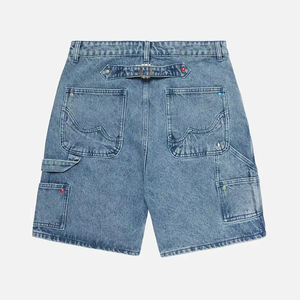 Nouvelle Arrivée Tendance : Short en Jean Homme d'Été avec Design Unique, Style Urbain, Pantalon de Haute Qualité, Short en Jean Homme Orné de Strass - Product Image 2