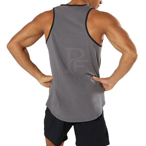 Made in Best Material Men <b>Stringer</b> <b>Vest</b> Custom Logo Design High Quality Breathable Knitted Casual Best Selling - Product Image 6