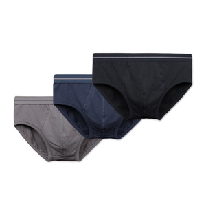 Premium Mens Spandex Polyester <b>Boxer</b> Briefs Comfortable Breathable Mid Waist Knitted Underwear <b>Custom</b> Logo OEM ODM - Product Image 2