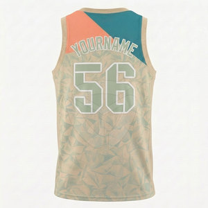 Maillot de basket streetwear moderne, design élégant, coupe confortable, tissu à séchage rapide pour l'entraînement et les tenues de tous les jours - Product Image 2