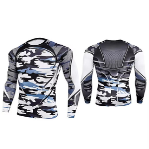 Maillot de bain une pièce respirant à manches longues pour hommes, séchage rapide, idéal pour la plage et le MMA, personnalisable en gros - Product Image 2