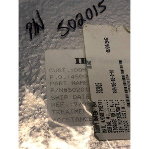 Ulvac 502015 Shutter Plate, <b>Dummy</b> Wafer, 154742 - Trusted Global Legacy Semiconductor Equipment and Parts at - Product Image 3