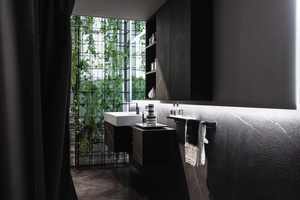 Moderna y Lujosa Encimera de Piedra Sinterizada Italiana de 1620x3240 mm, 12 mm, Pietra Piasentina, Color Marrón Mate, Revestimiento Personalizado - Product Image 4