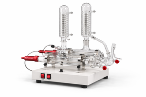 ออปติ-ดี ซีรีส์ คริสตัลโฟลว์ ™   เครื่องกลั่นน้ำสองขั้นตอน ผลิตจากแก้วบอโรซิลิเกตคุณภาพสูง พร้อมเครื่องทำความร้อนควอตซ์ - Product Image 5