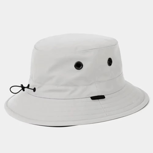 Custom Embroidered Logo <b>Waterproof</b> Adjustable 100% Polyester Bucket Hat Men's Outdoor Breathable Sun Protection - Product Image 3