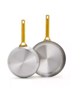 Acciaio inossidabile 2-Pc. Set di Frypan | GreenPan - Product Image 1