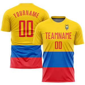 Camiseta de Fútbol Deportiva Personalizada Barata, Diseño con Logotipo Gratuito, Camiseta de Fútbol Lisa de Secado Rápido, Uniforme de Fútbol Sublimado para Hombre - Product Image 3
