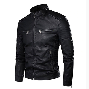 Chaqueta de Motociclista de Cuero Genuino Personalizada para Hombre, Costuras Duraderas, Ajuste Cómodo, Textura Suave, Material Premium - Product Image 1