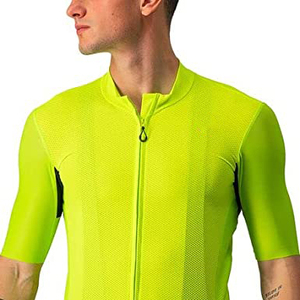 เสื้อจักรยานแขนสั้นสีเขียวนีออน ระบายอากาศ แห้งเร็ว สำหรับปั่นจักรยานเสือภูเขา จักรยานถนน ชุดกีฬาจักรยาน รับผลิตตามแบบ OEM - Product Image 3